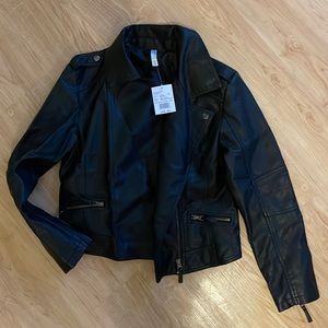 Just married leather jacket